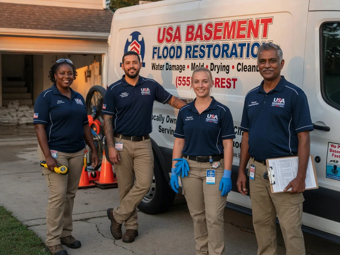 Basement Flood Cleanup company in Vinson, OK